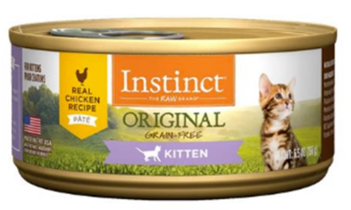 Instinct本能：幼貓無穀物雞肉貓糧配方