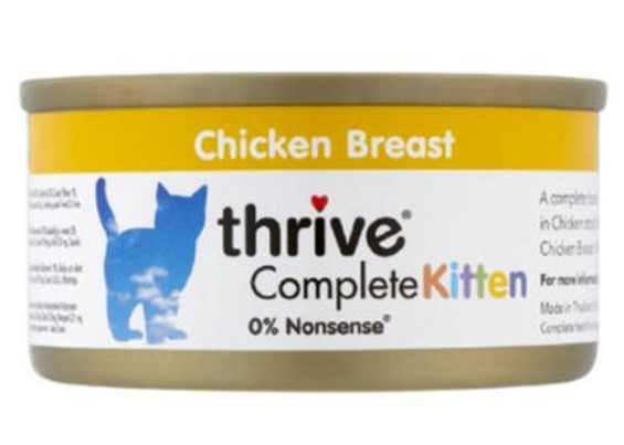 Thrive：幼貓雞肉罐